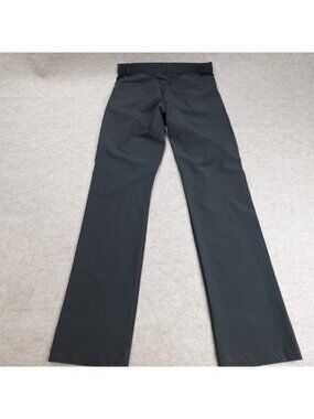 Brady Mens Pants 30 x 33 Black Performance Golf
